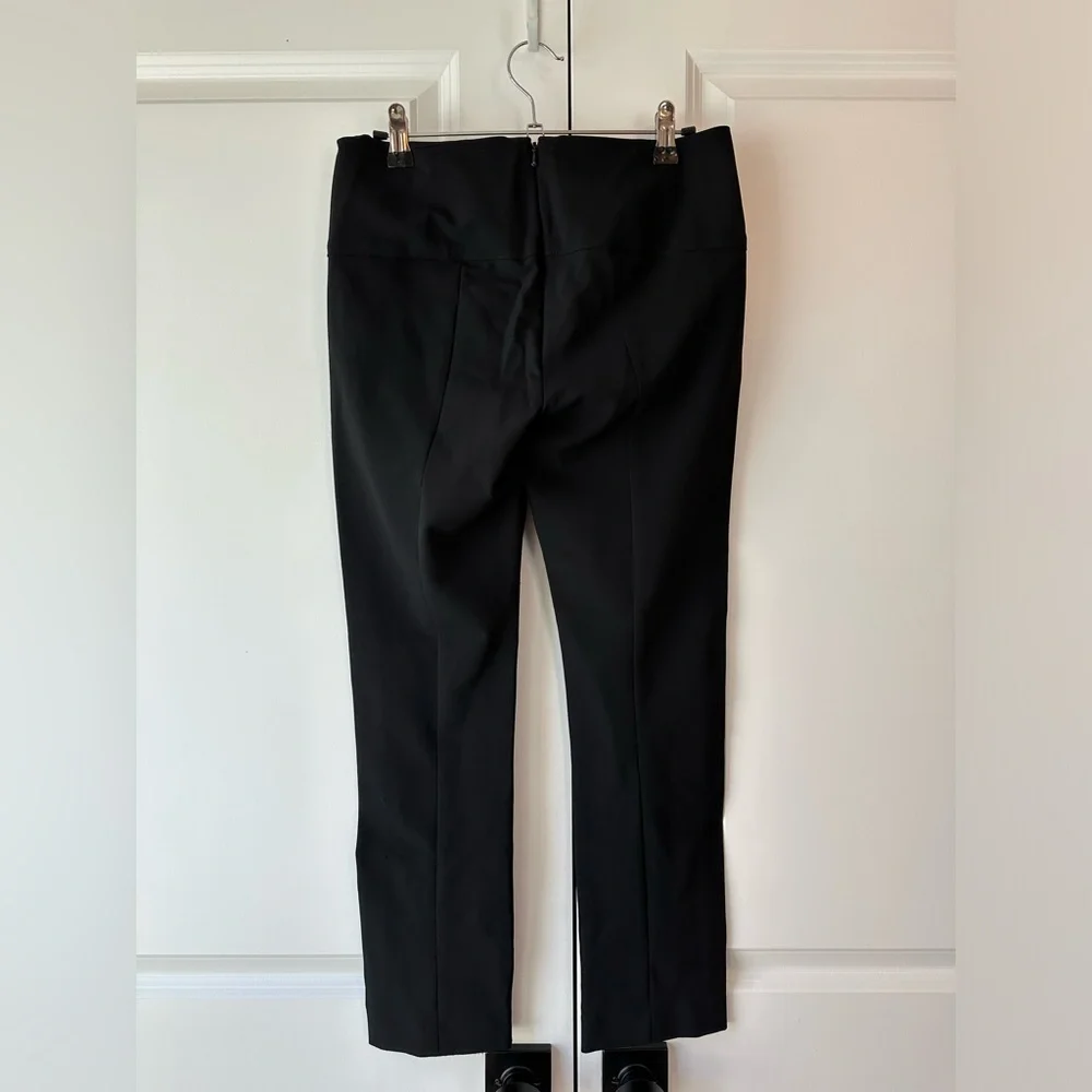Veronica Beard Women’s Zip Back Scuba Pant Black (Size 4)